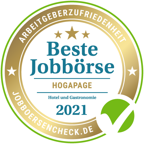 Beste Jobbörse Hotel/Gastronomie 2021 - GOLD - Arbeitgeber