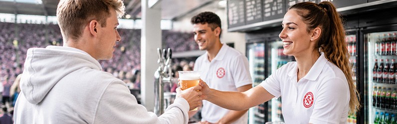 Student*in - Servicekraft – Stadion-Gastronomie - Heimspiele