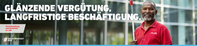 Glasreiniger/Gebäudereiniger als Springer in Wilhelmshaven (m/w/d)