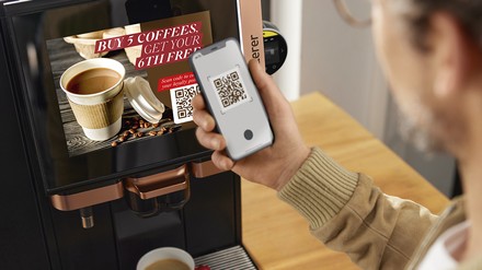 Kaffee mit QR Code bestellen Kaffee mit QR Code bestellen