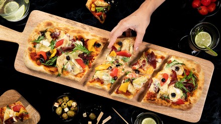 Focaccia Zum Teilen da: Die ligurische Focaccia