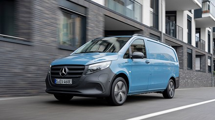 Mercedes-Benz Die neuen Varianten des eVito Kastenwagen von Mercedes-Benz