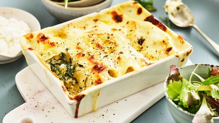 Arla Spinat-Canelloni-Auflauf von Arla