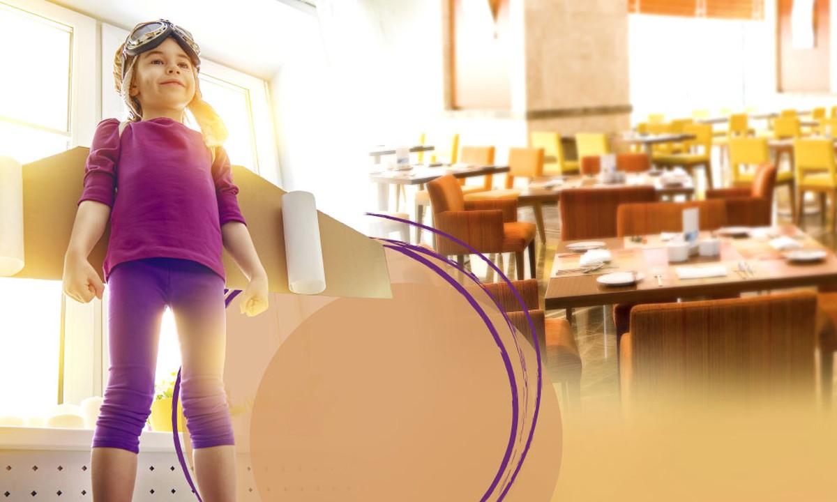 Fotos: iStockphoto, VSW Kommunikation Kind mit Pappflügeln