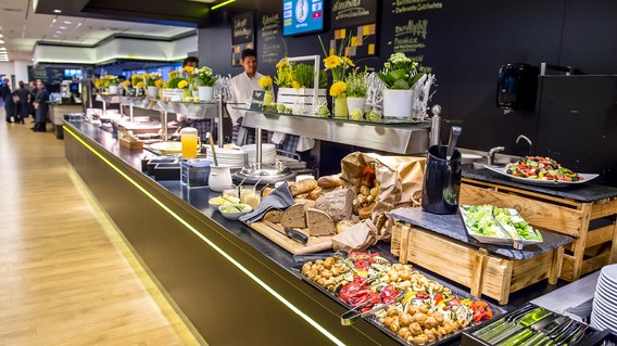 Catering im Fussballstadion