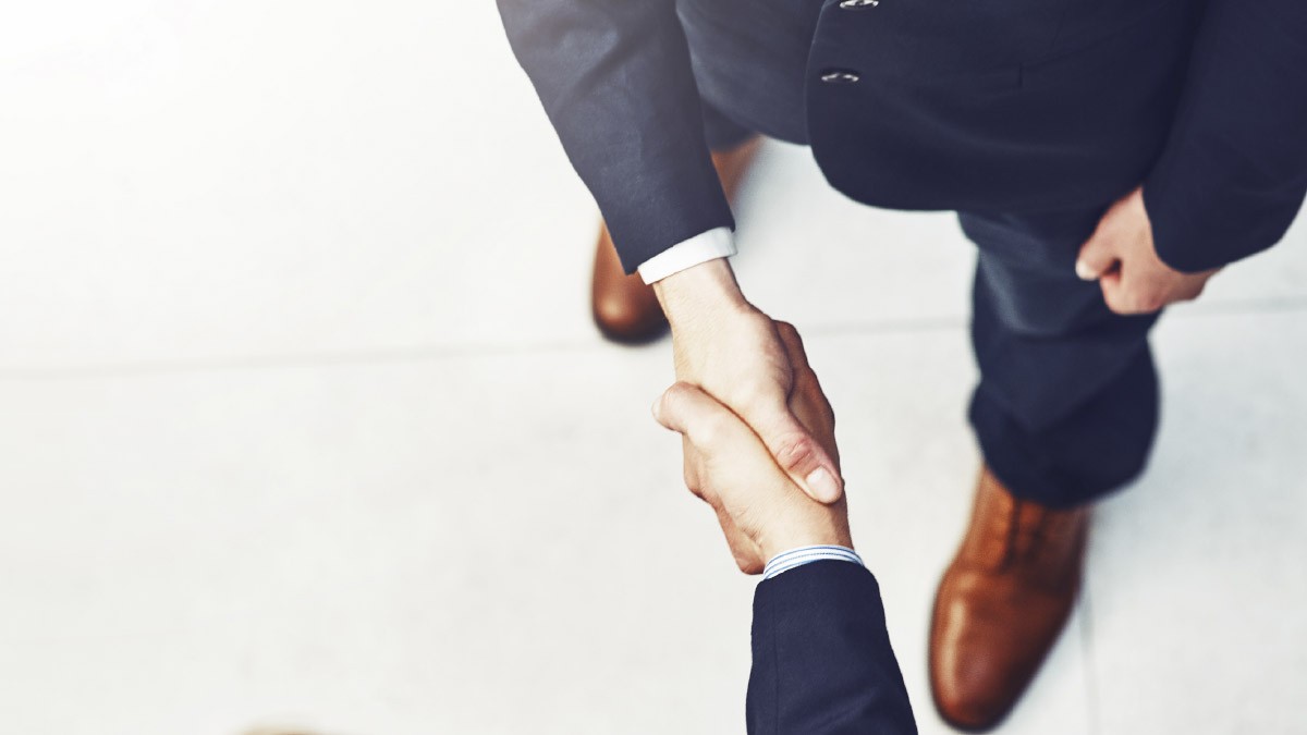 Fotos: iStockphoto Handschlag