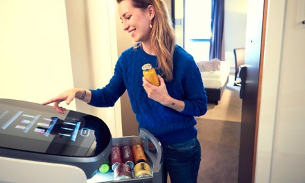 Getränke im Hotezimmer