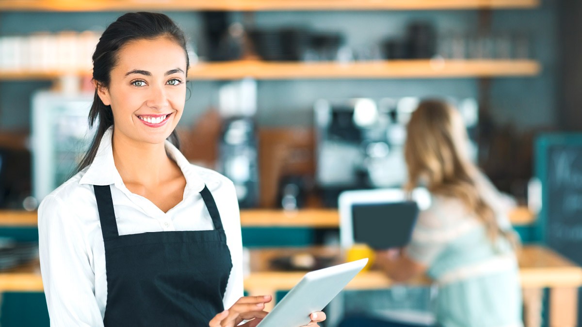Foto: iStockphoto Frau mit iPad