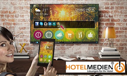 Hotelmedien mirroing