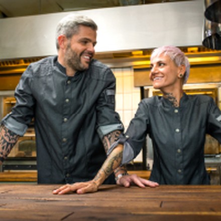 Kochjacken im Bikerstyle Kochjacken im Bikerstyle