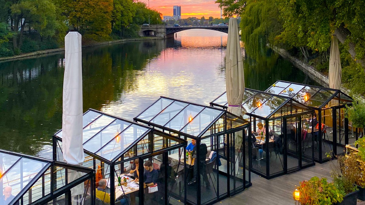 Foto: Anleger 1870 Außengastronomie aber bitte mit Pfiff