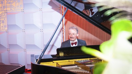 Musiker begleitet den Abend Musiker begleitet den Abend