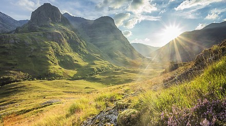 Landschaf in Schottland Landschaf in Schottland