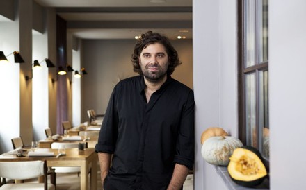 Konstantin Filippou in seinem Restaurant in Wien