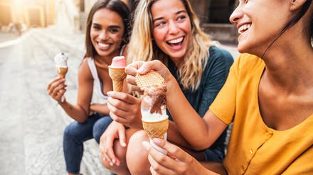 Die beliebtesten Eissorten sind...