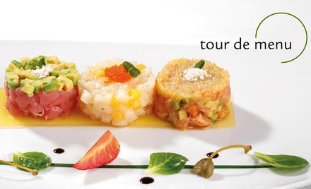 Ein Sternegericht auf einem Teller