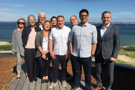 Vertreter der Hotelkooperationen Charme & Caractére Hotels, Naturidyll Hotels, Ringhotels, Petit Hotel und Small Danish Hotels, die gemeinsam "GAPH – Global Alliance of Private Hotels“ gegründet haben