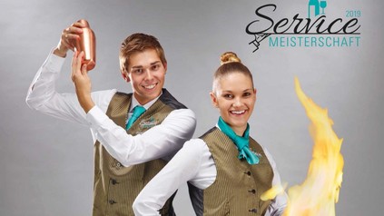 Werbeflyer für die Servicemeisterschaft