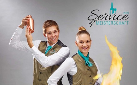 Werbeflyer für die Servicemeisterschaft