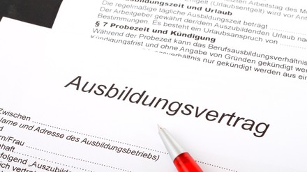 Ausbildungsvertrag