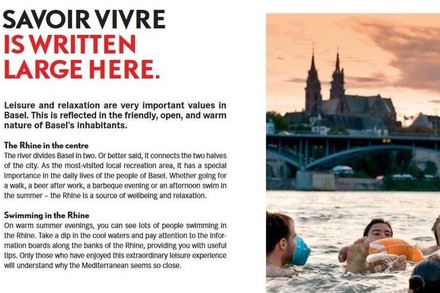 Savoir Vivre is written large here