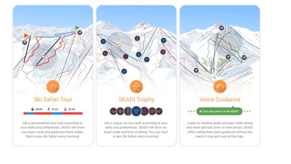 Skifahrer App