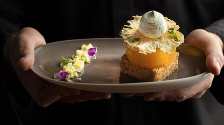 Teller mit Signature Dish