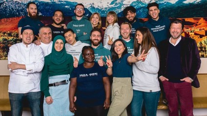 Mitarbeiter im Habibi & Hawara