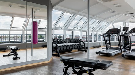 Fitnessstudio im AC Hotel in Berlin