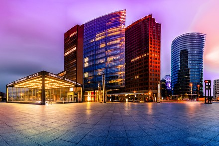 Der Potsdamer Platz in Berlin