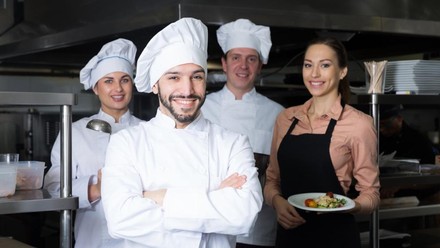 Köche in einer Küche