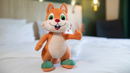 Kinderbotschafter „Echti, das Guthörnchen.