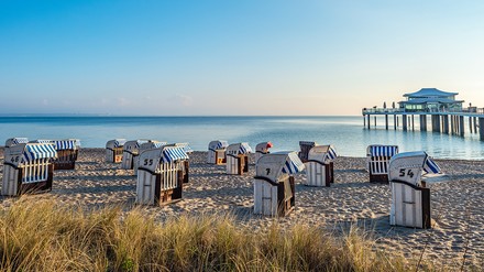 Strandkörbe am Timmendorfer Strand