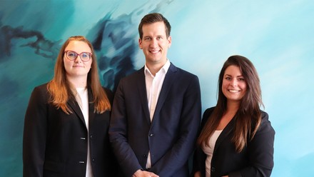 v. l. n. r.: Antonia Händel, Lukas Petry und Melissa Maiwald (Foto: © Der Blaue Reiter)