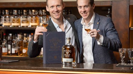 Die beiden Teeling Brüder Jack (l.) und Stephen (r.)