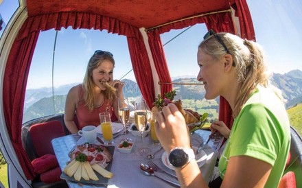 Gondelfrühstück in Alpbach