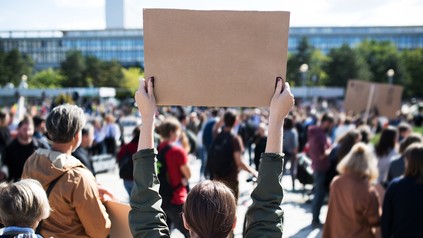 Eine Demonstration