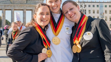 Von links: Anabel Baudendistel Pineda, Julia Tischer, Anne Maria Gerhardt