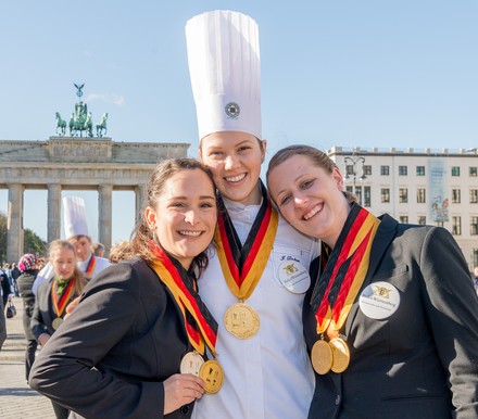 Von links: Anabel Baudendistel Pineda, Julia Tischer, Anne Maria Gerhardt