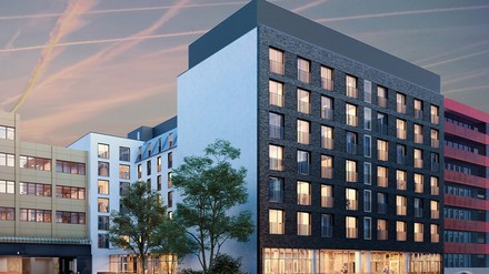 Rendering: NYX Hotel Hamburg