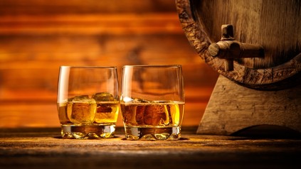 Ein Glas Whisky