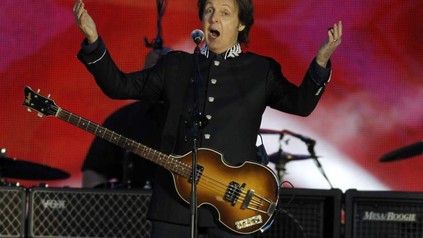 Paul McCartney auf Bühne