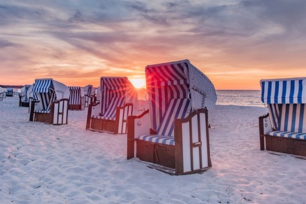 Ein Strand in Norddeutschland