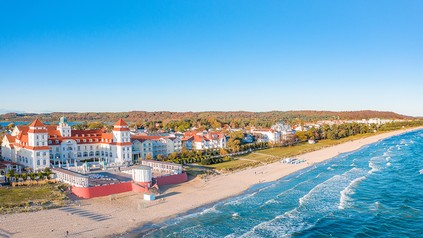 Kurhaus Ostseebad Binz auf der Insel Rügen, Meckelnburg-Vorpommern