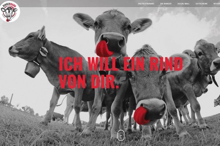 Ich will ein Rind von dir Werbespruch