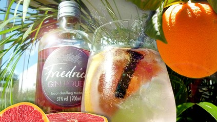 Ein rosa Aperitif