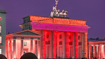 Night of Light, Brandenburger Tor
