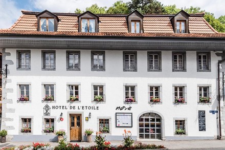 Ein Hotel von außen