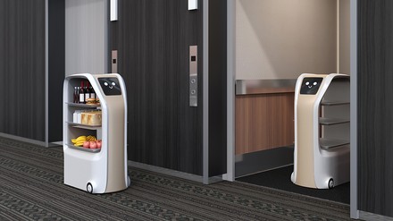 Roomservice Roboter Hotel