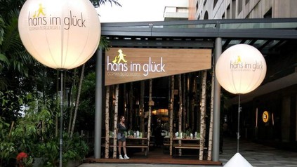Die Hans im Glück Filiale in Singapur